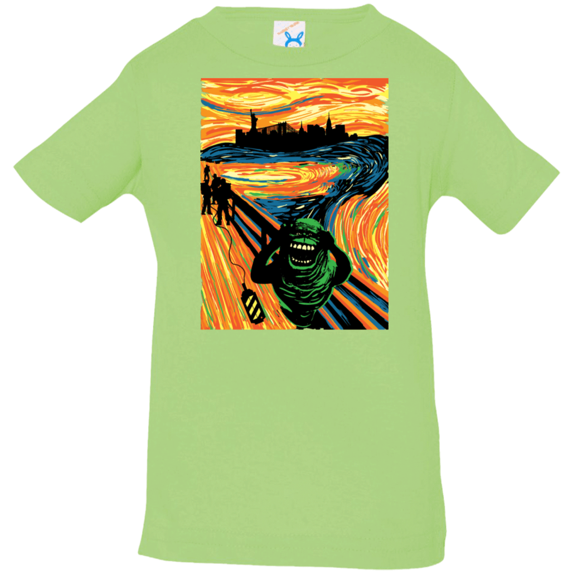 T-Shirts Key Lime / 6 Months Slimer's Scream Infant Premium T-Shirt