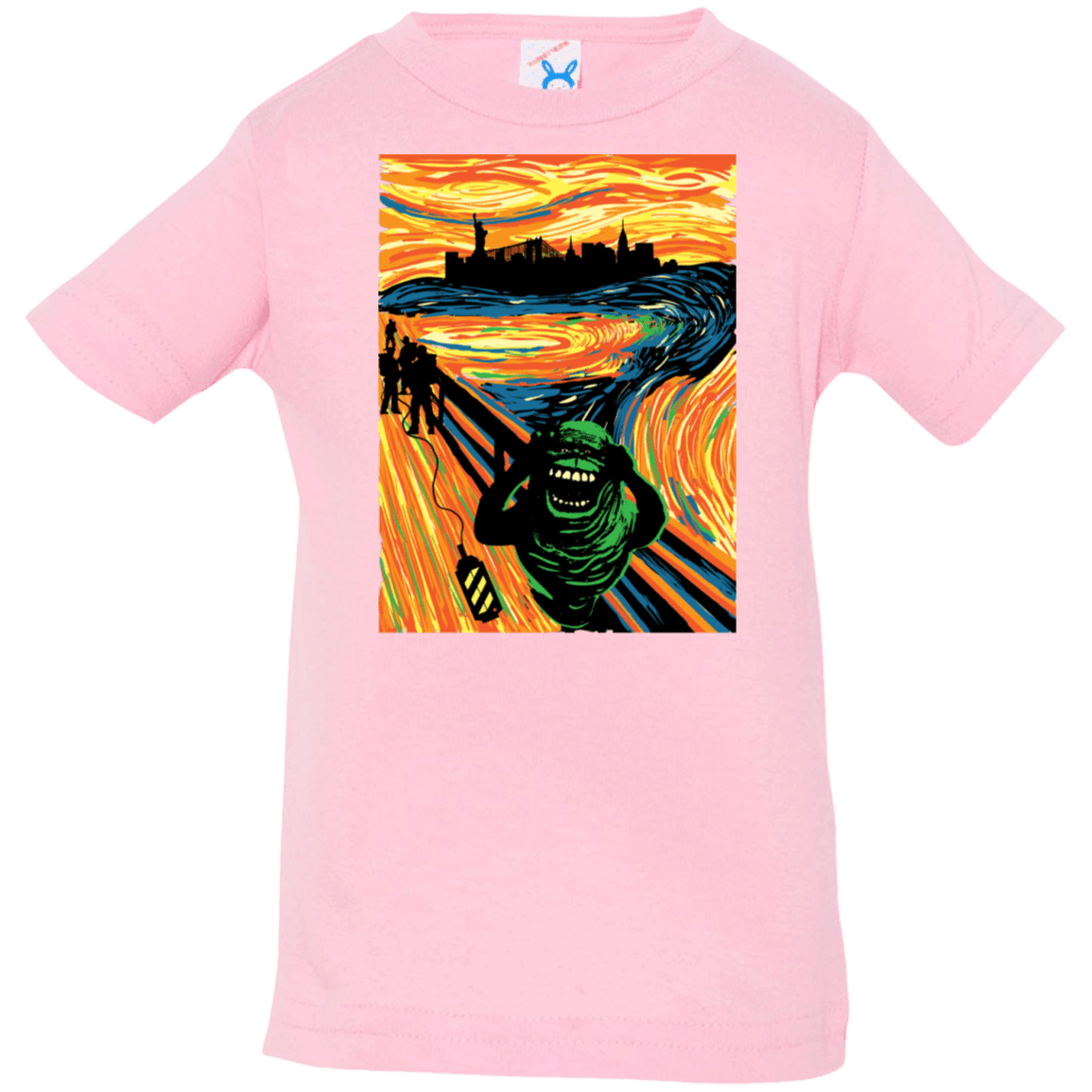 T-Shirts Pink / 6 Months Slimer's Scream Infant Premium T-Shirt