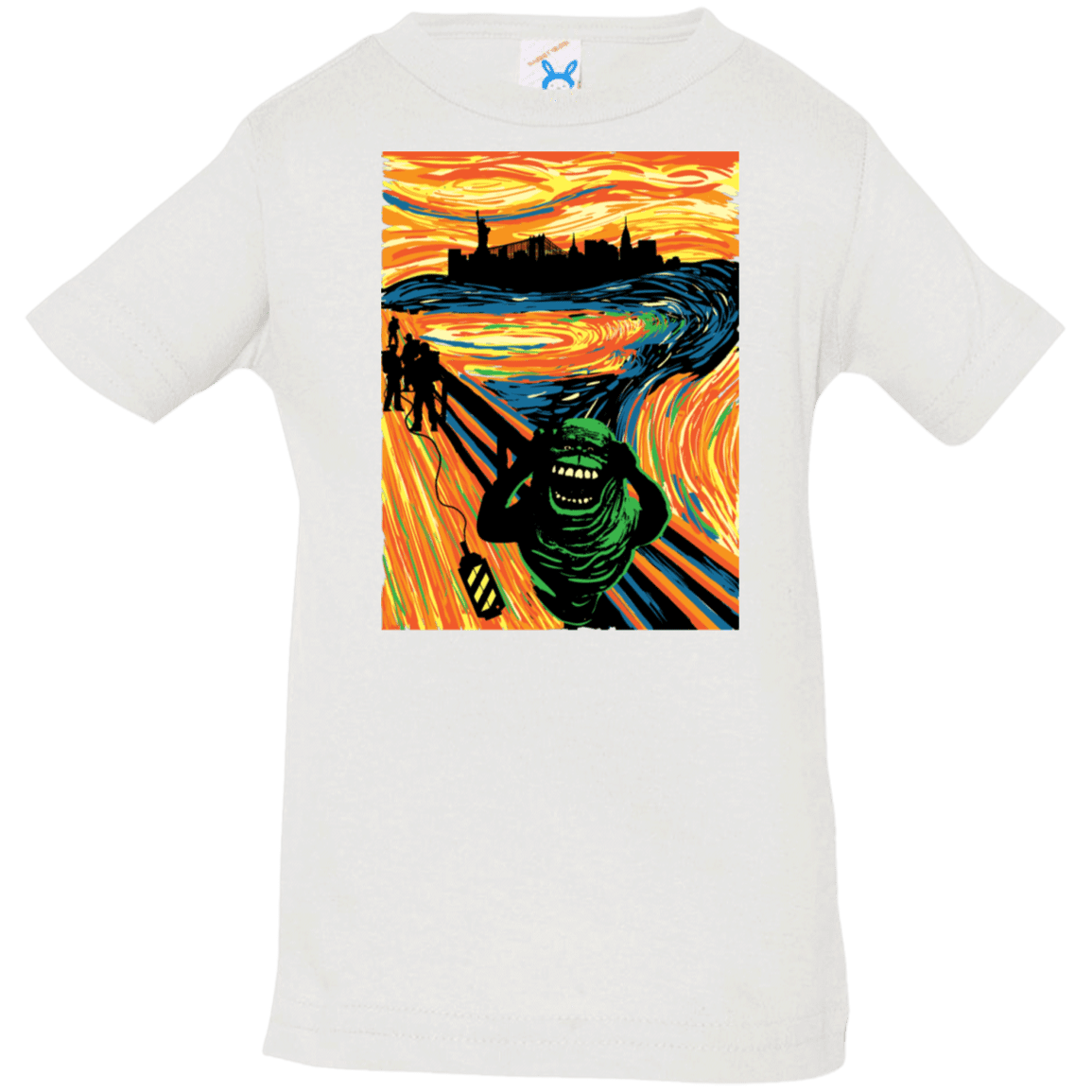 T-Shirts White / 6 Months Slimer's Scream Infant Premium T-Shirt