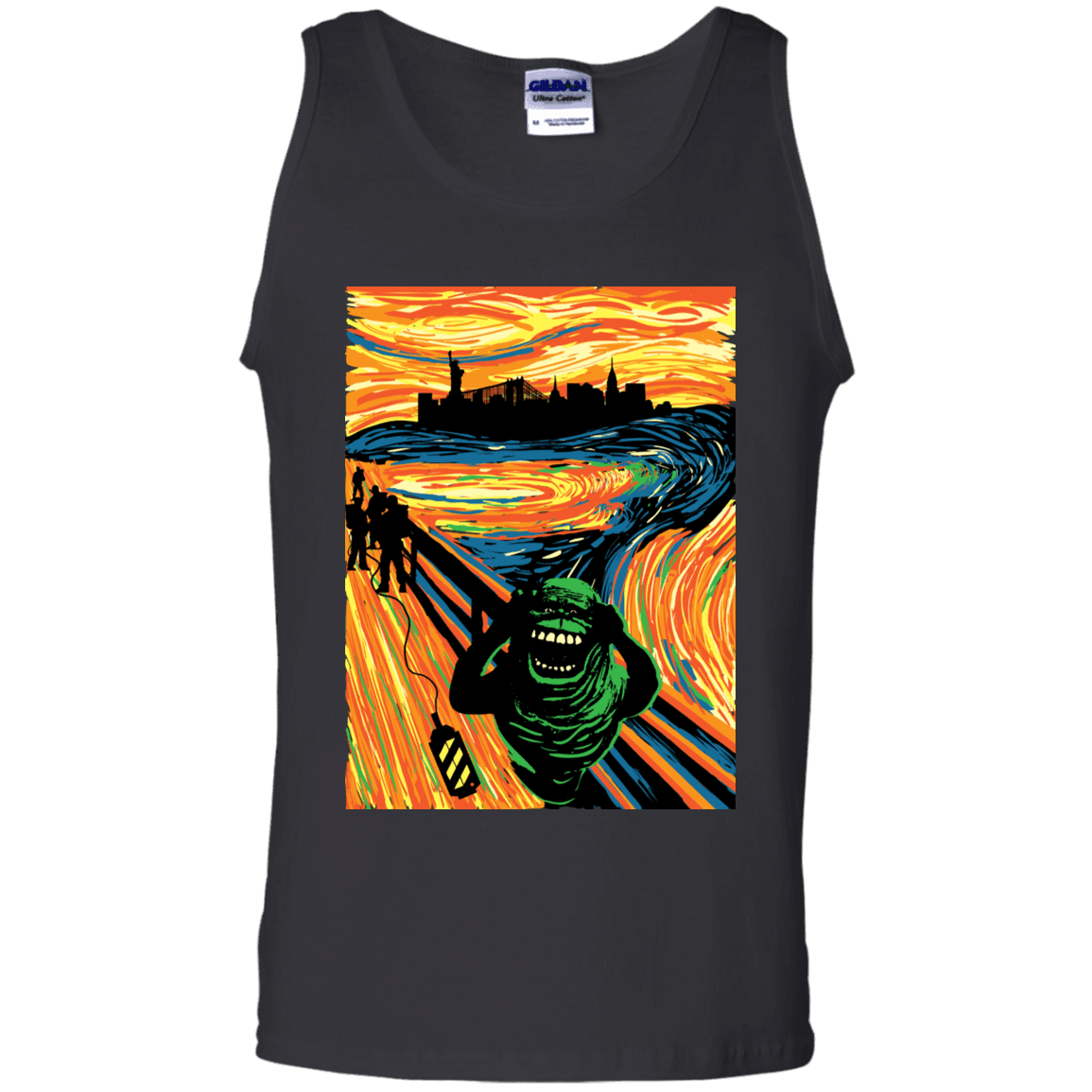 T-Shirts Black / S Slimer's Scream Men's Tank Top