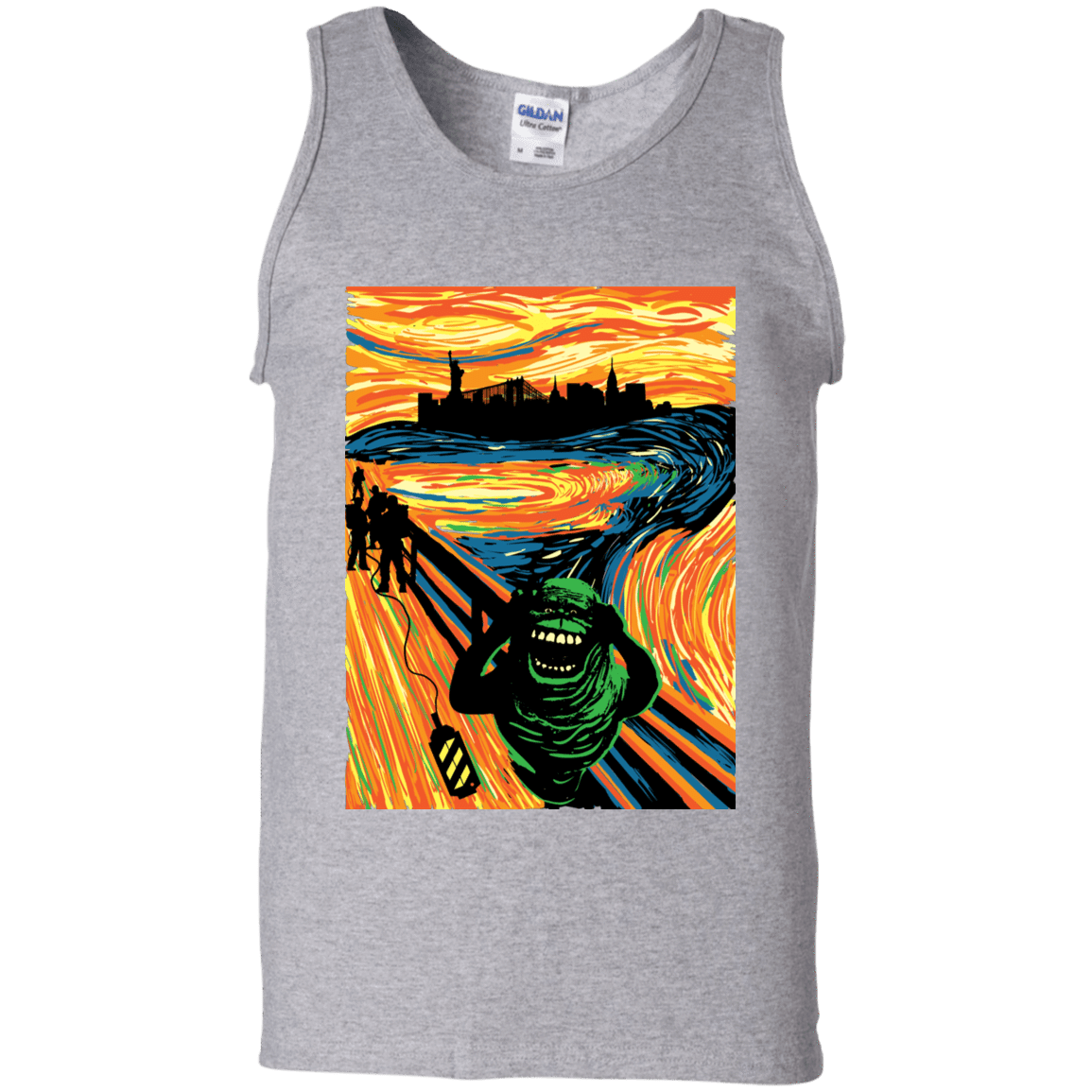 T-Shirts Sport Grey / S Slimer's Scream Men's Tank Top