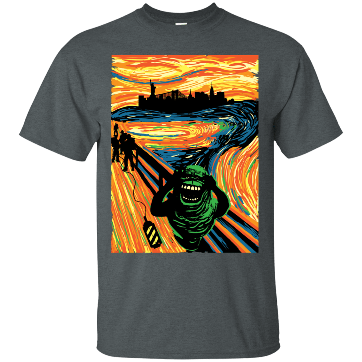 T-Shirts Dark Heather / S Slimer's Scream T-Shirt