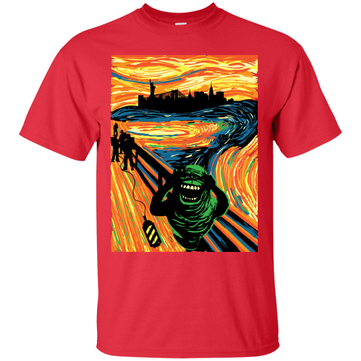 T-Shirts Red / S Slimer's Scream T-Shirt