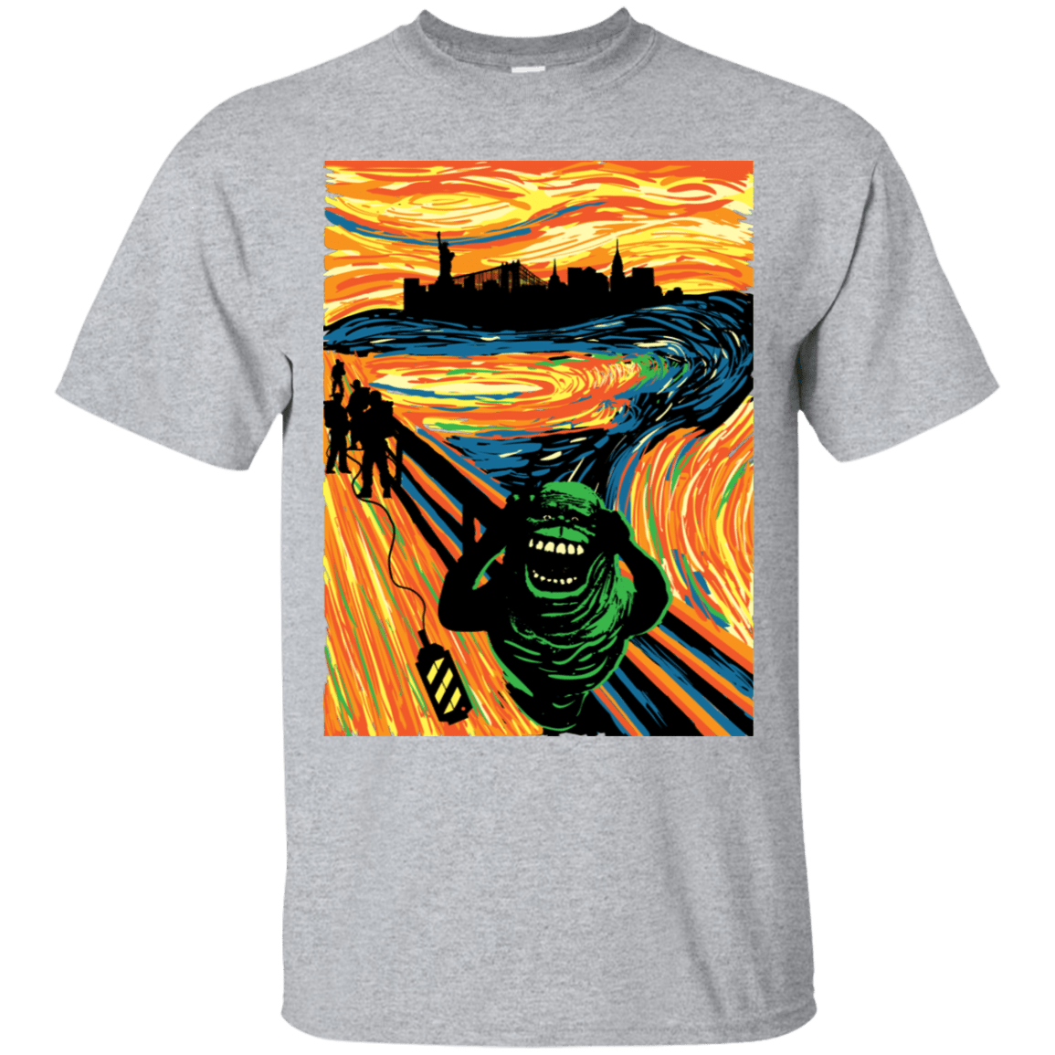 T-Shirts Sport Grey / S Slimer's Scream T-Shirt