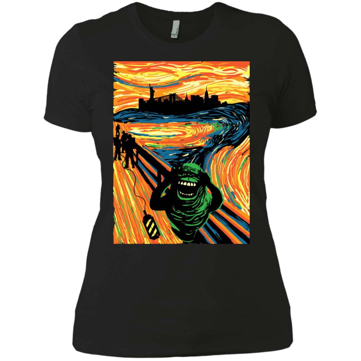 T-Shirts Black / X-Small Slimer's Scream Women's Premium T-Shirt
