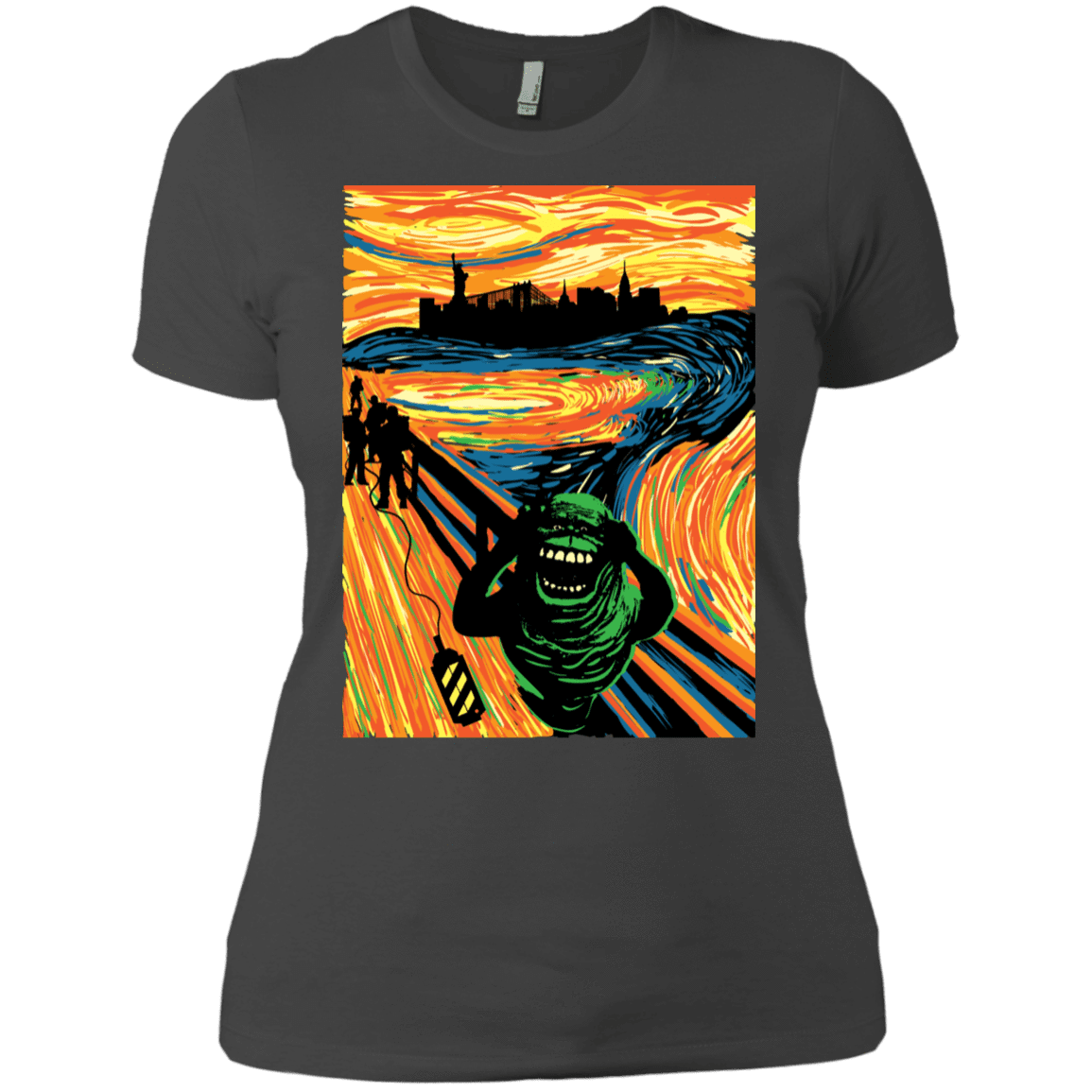 T-Shirts Heavy Metal / X-Small Slimer's Scream Women's Premium T-Shirt
