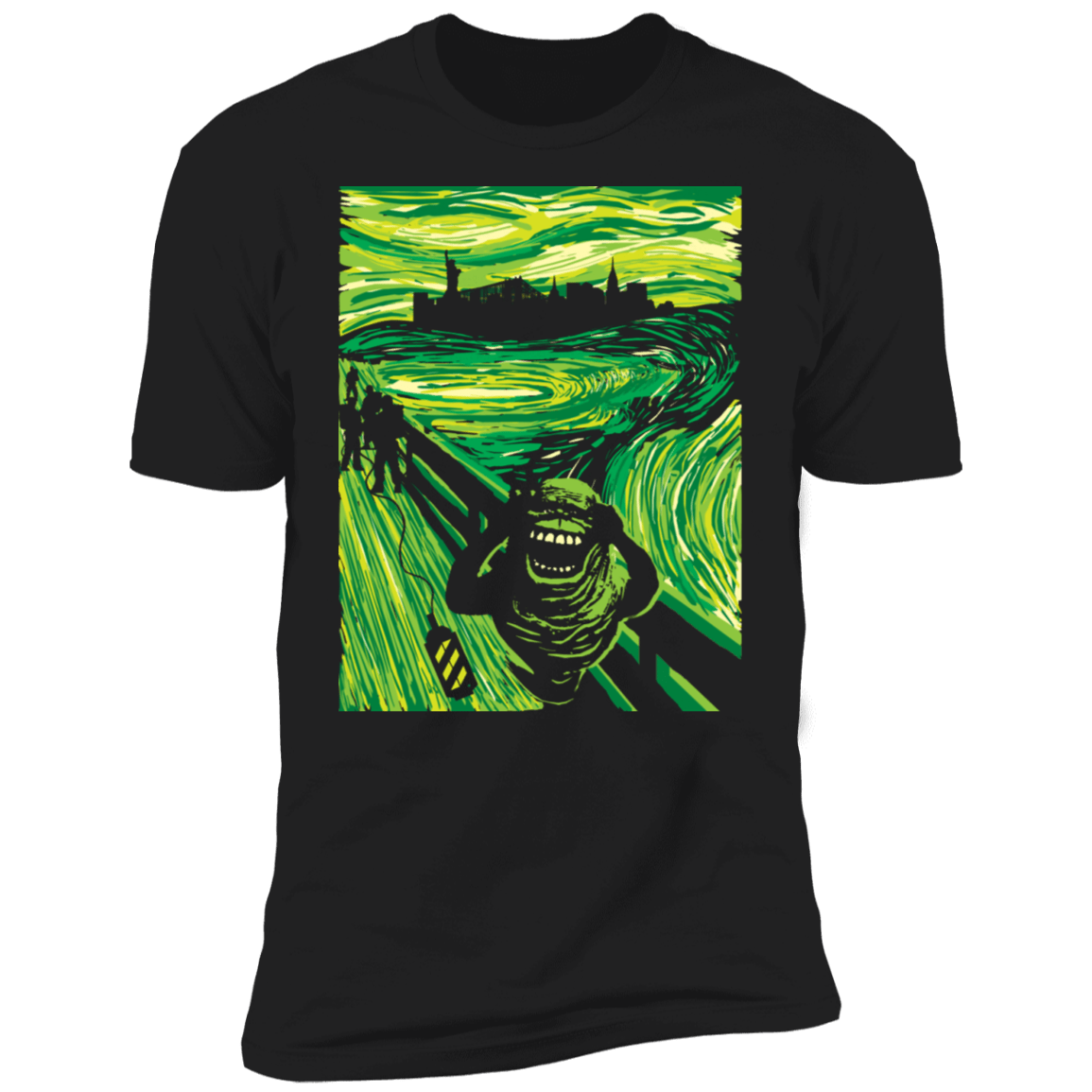 T-Shirts Black / X-Small Slimers Scream Men's Premium T-Shirt