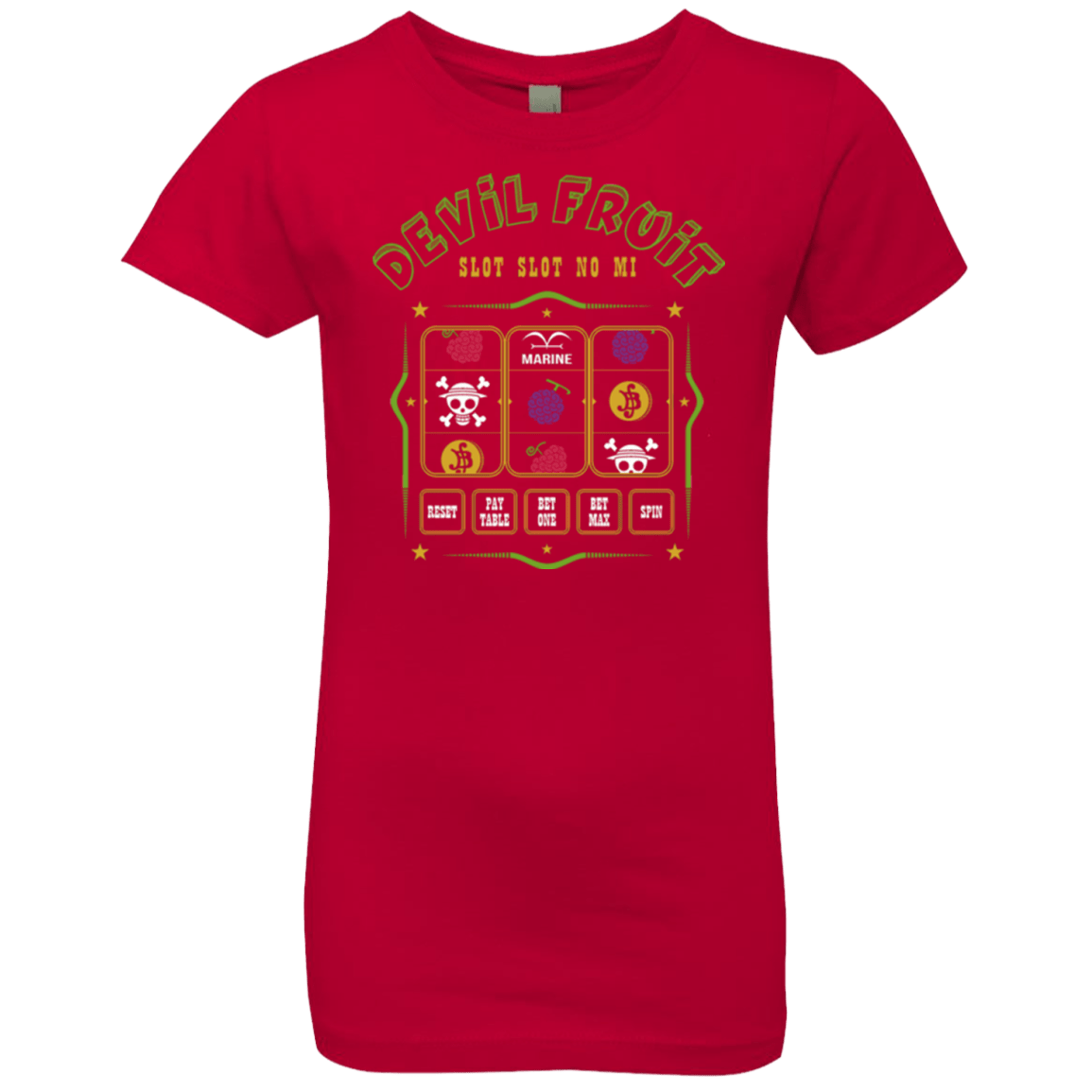 T-Shirts Red / YXS Slot slot Girls Premium T-Shirt