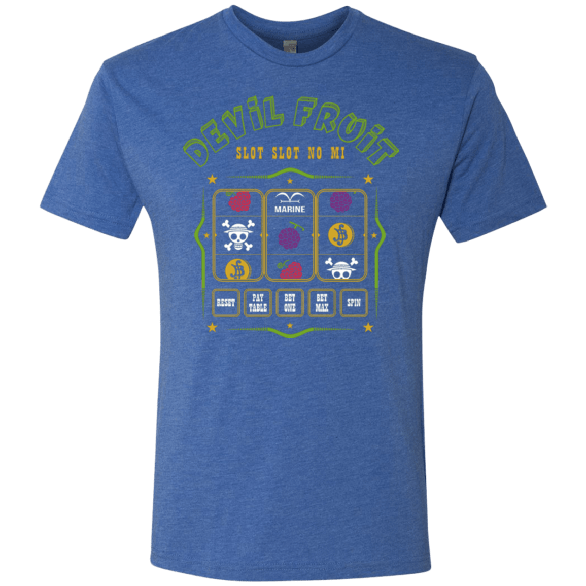 T-Shirts Vintage Royal / Small Slot slot Men's Triblend T-Shirt