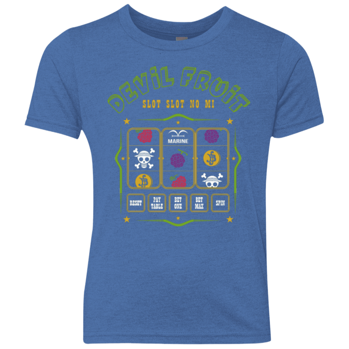 T-Shirts Vintage Royal / YXS Slot slot Youth Triblend T-Shirt