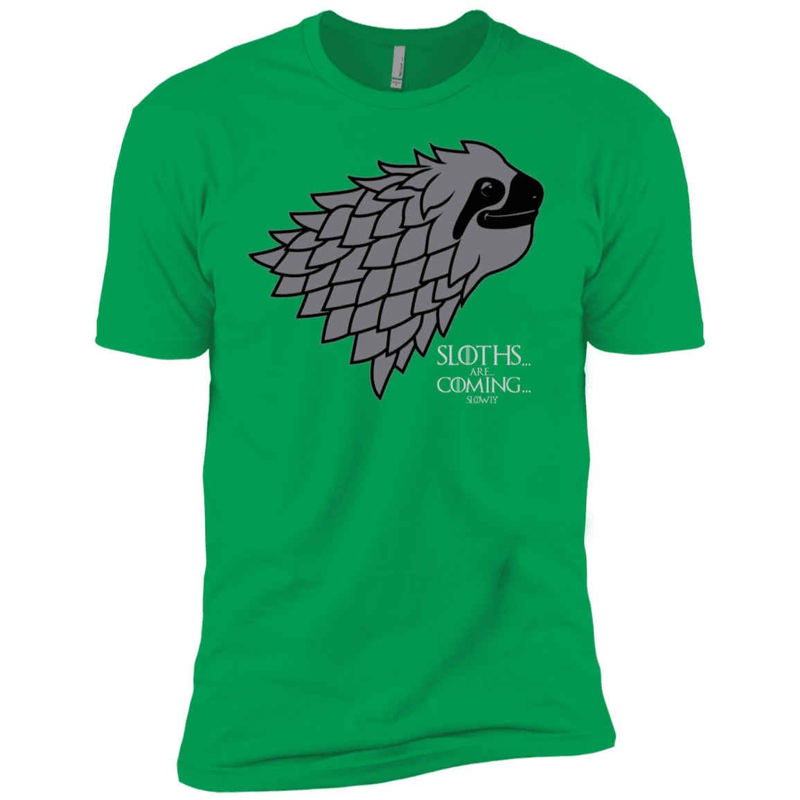 T-Shirts Kelly Green / YXS Sloths.. are.. co.. Boys Premium T-Shirt