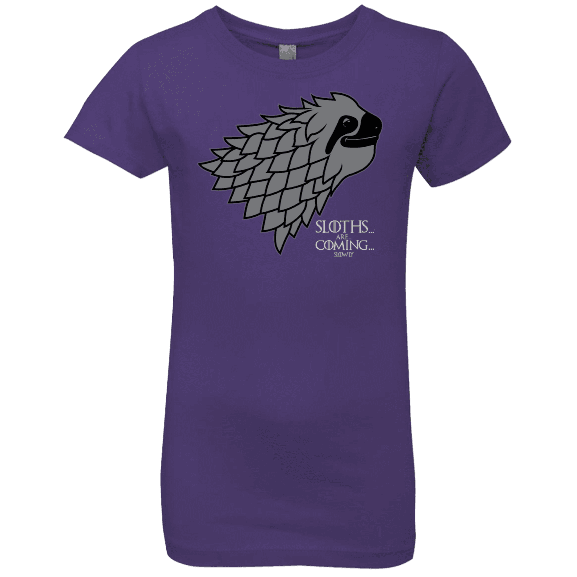 T-Shirts Purple Rush / YXS Sloths.. are.. co.. Girls Premium T-Shirt