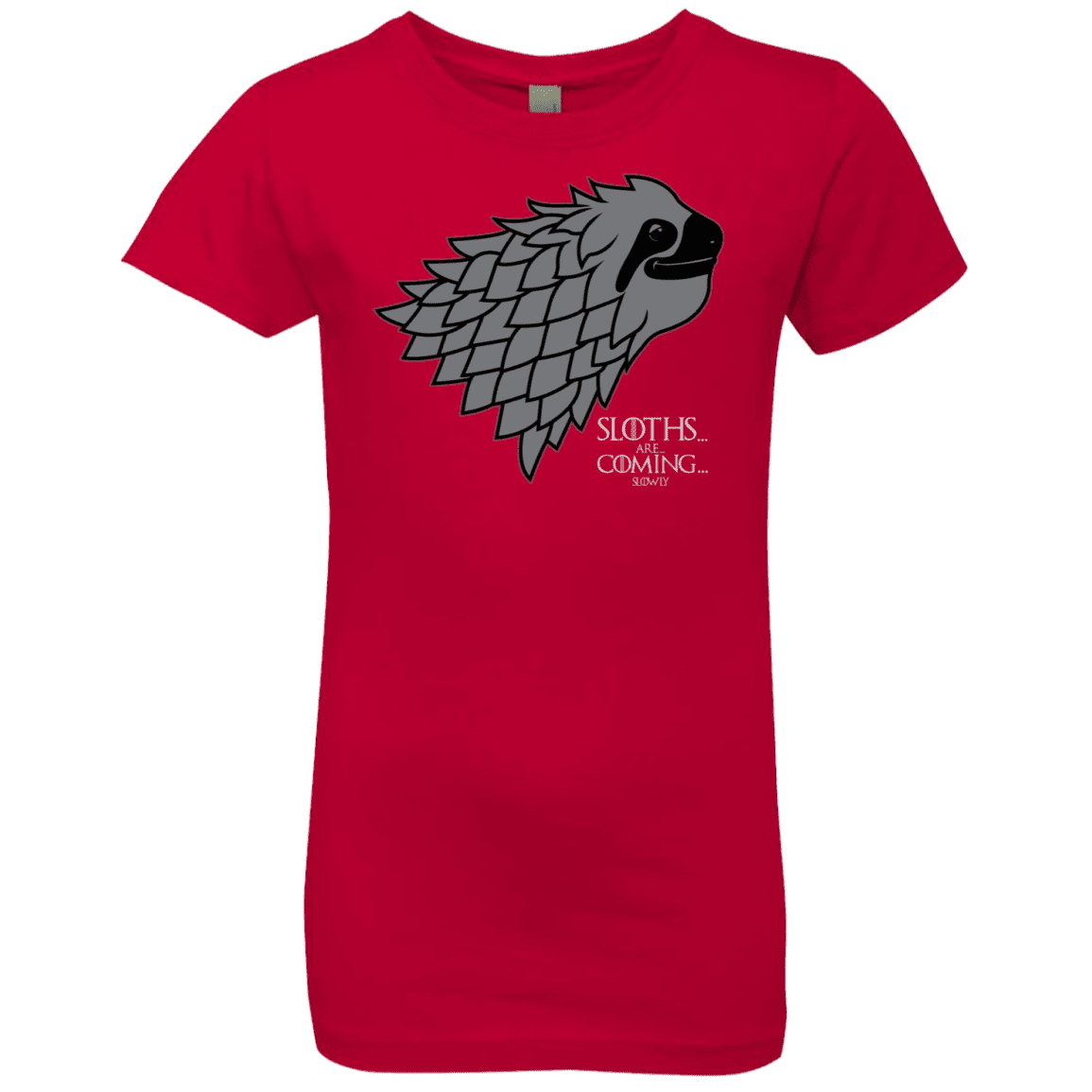 T-Shirts Red / YXS Sloths.. are.. co.. Girls Premium T-Shirt