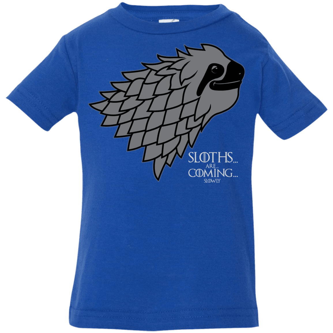 T-Shirts Royal / 6 Months Sloths.. are.. co.. Infant Premium T-Shirt