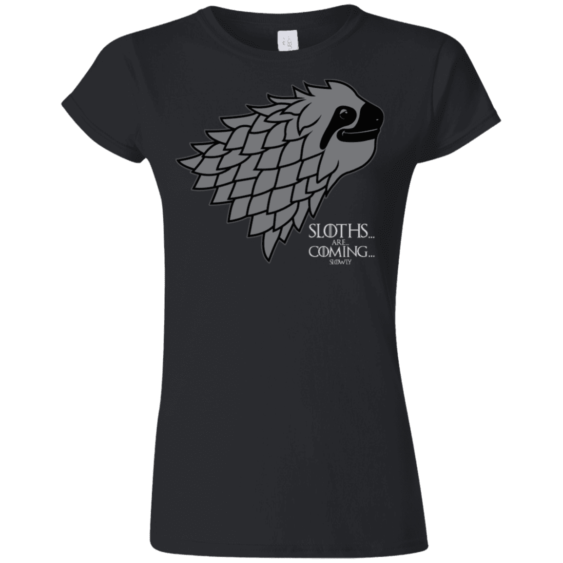 T-Shirts Black / S Sloths.. are.. co.. Junior Slimmer-Fit T-Shirt