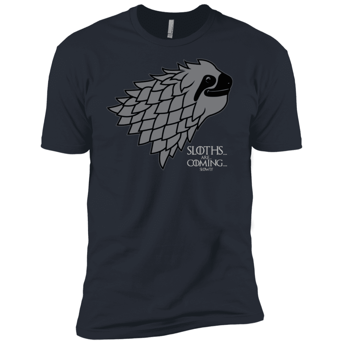 T-Shirts Indigo / X-Small Sloths.. are.. co.. Men's Premium T-Shirt