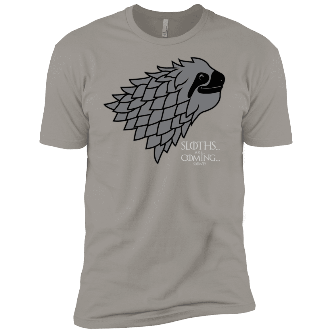 T-Shirts Light Grey / X-Small Sloths.. are.. co.. Men's Premium T-Shirt