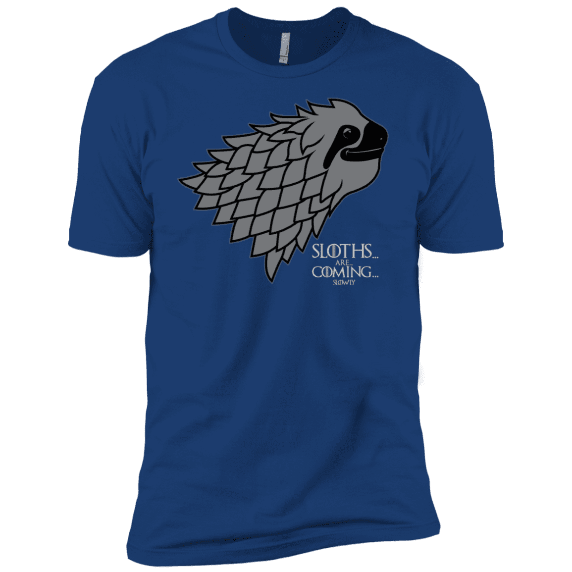 T-Shirts Royal / X-Small Sloths.. are.. co.. Men's Premium T-Shirt