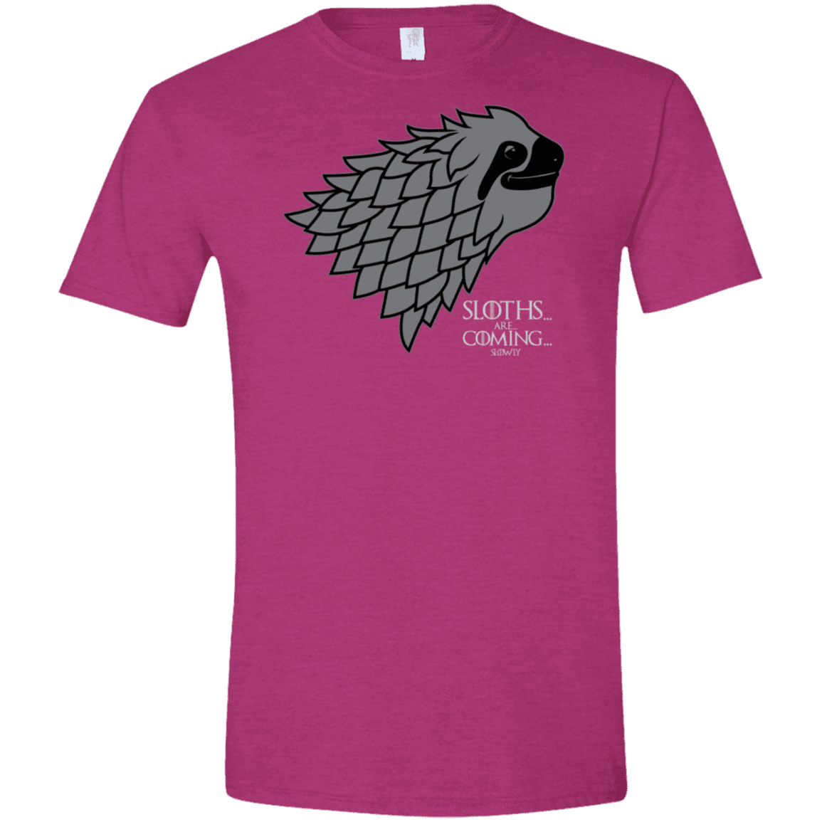 T-Shirts Antique Heliconia / S Sloths.. are.. co.. Men's Semi-Fitted Softstyle