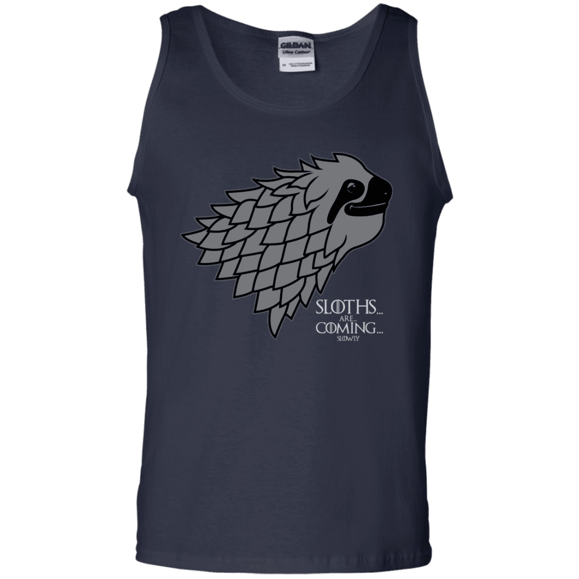 T-Shirts Navy / S Sloths.. are.. co.. Men's Tank Top