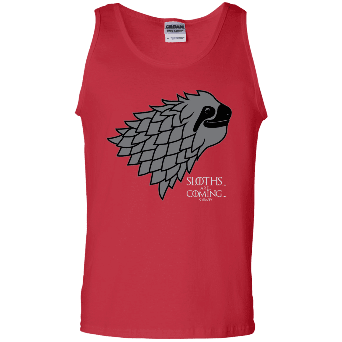 T-Shirts Red / S Sloths.. are.. co.. Men's Tank Top