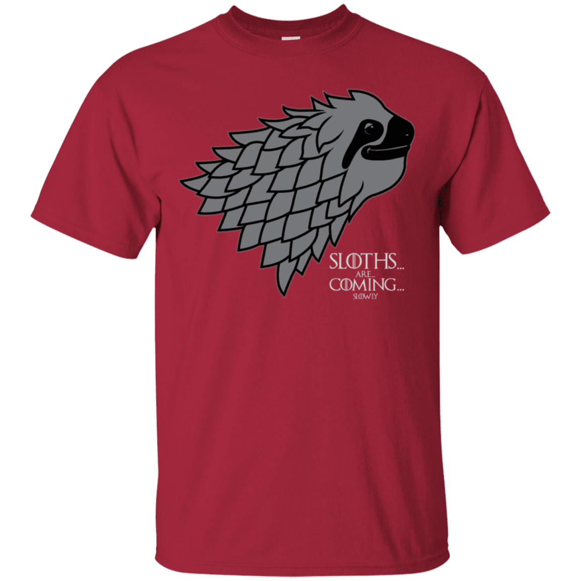 T-Shirts Cardinal / S Sloths.. are.. co.. T-Shirt