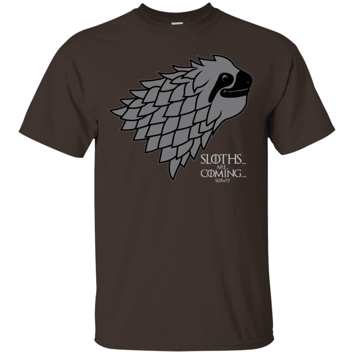 T-Shirts Dark Chocolate / S Sloths.. are.. co.. T-Shirt