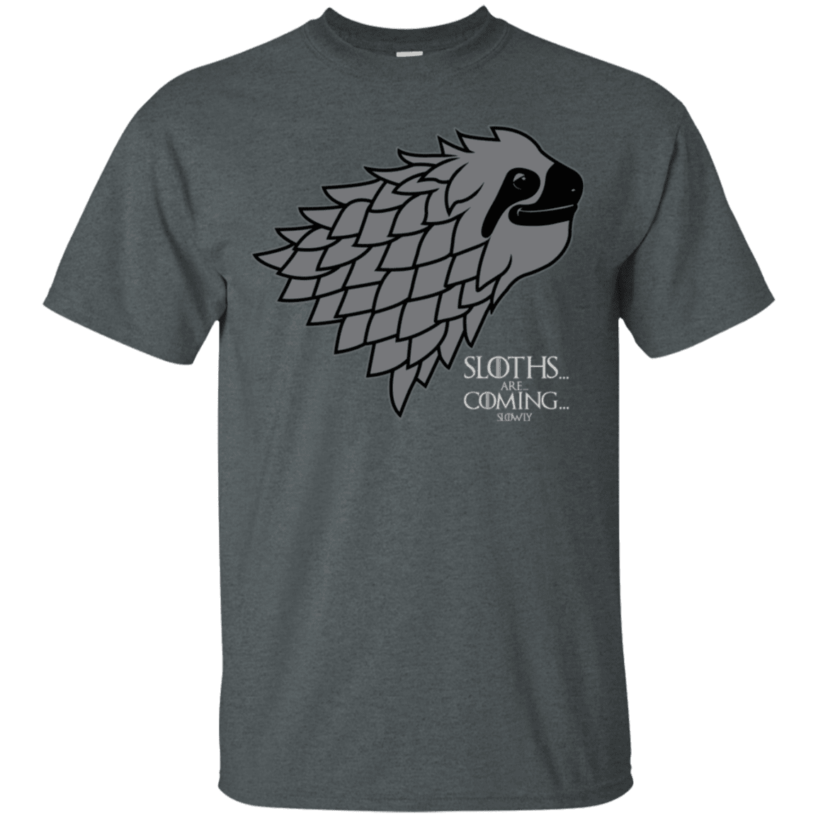 T-Shirts Dark Heather / S Sloths.. are.. co.. T-Shirt