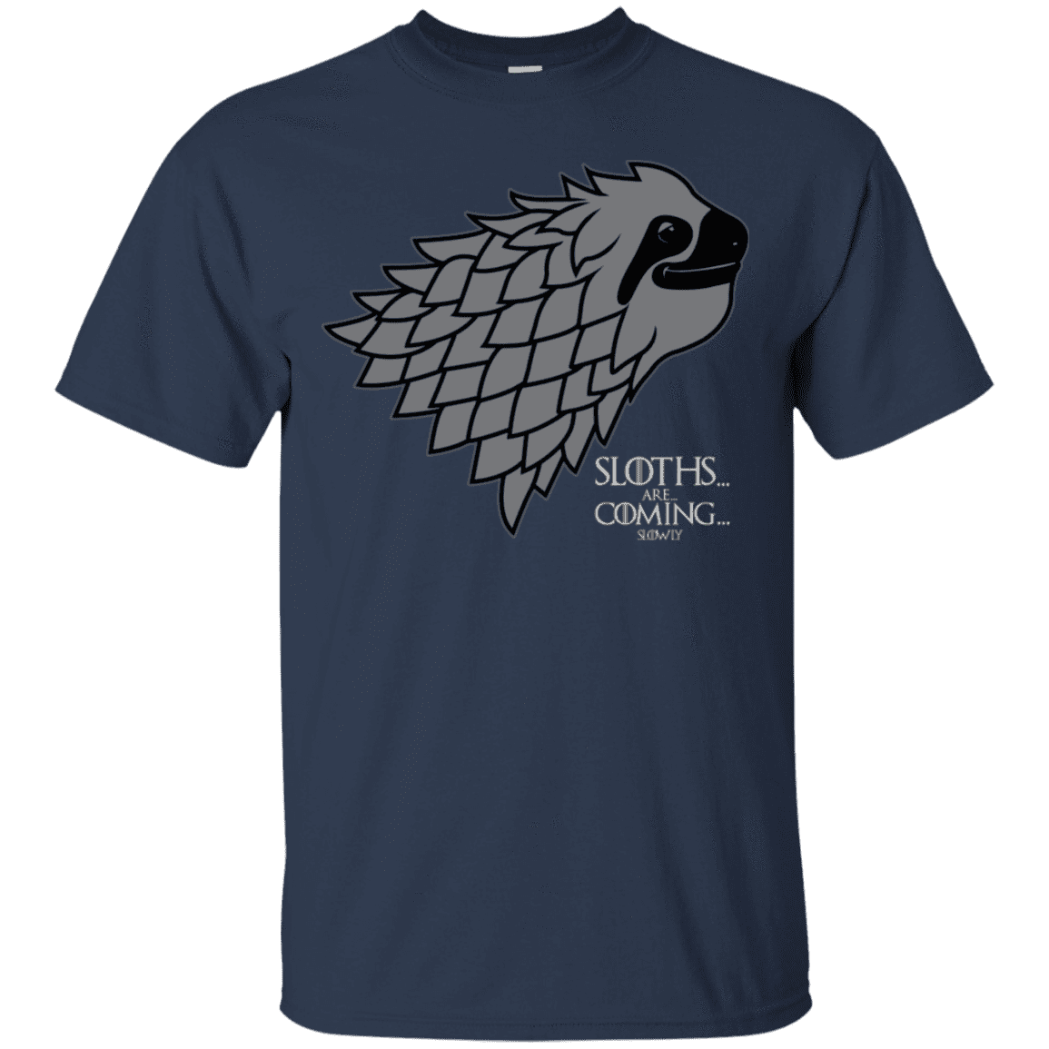 T-Shirts Navy / S Sloths.. are.. co.. T-Shirt