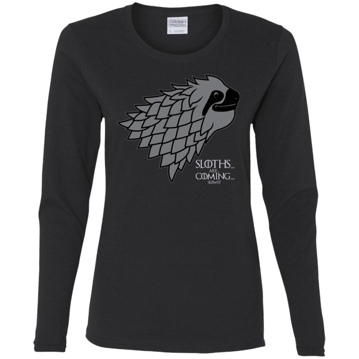 T-Shirts Black / S Sloths.. are.. co.. Women's Long Sleeve T-Shirt