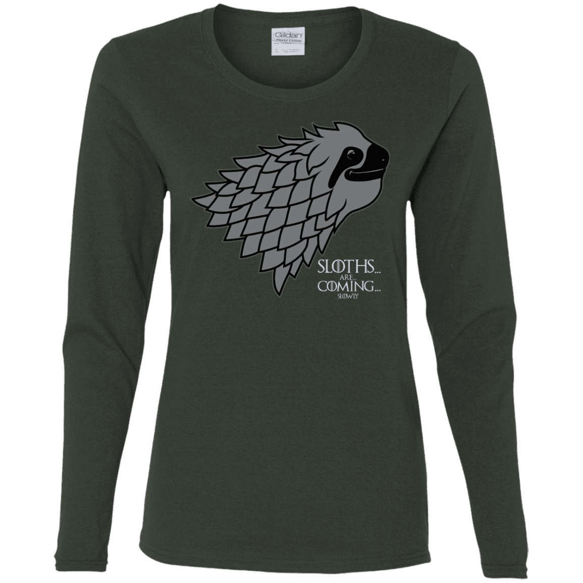 T-Shirts Forest / S Sloths.. are.. co.. Women's Long Sleeve T-Shirt