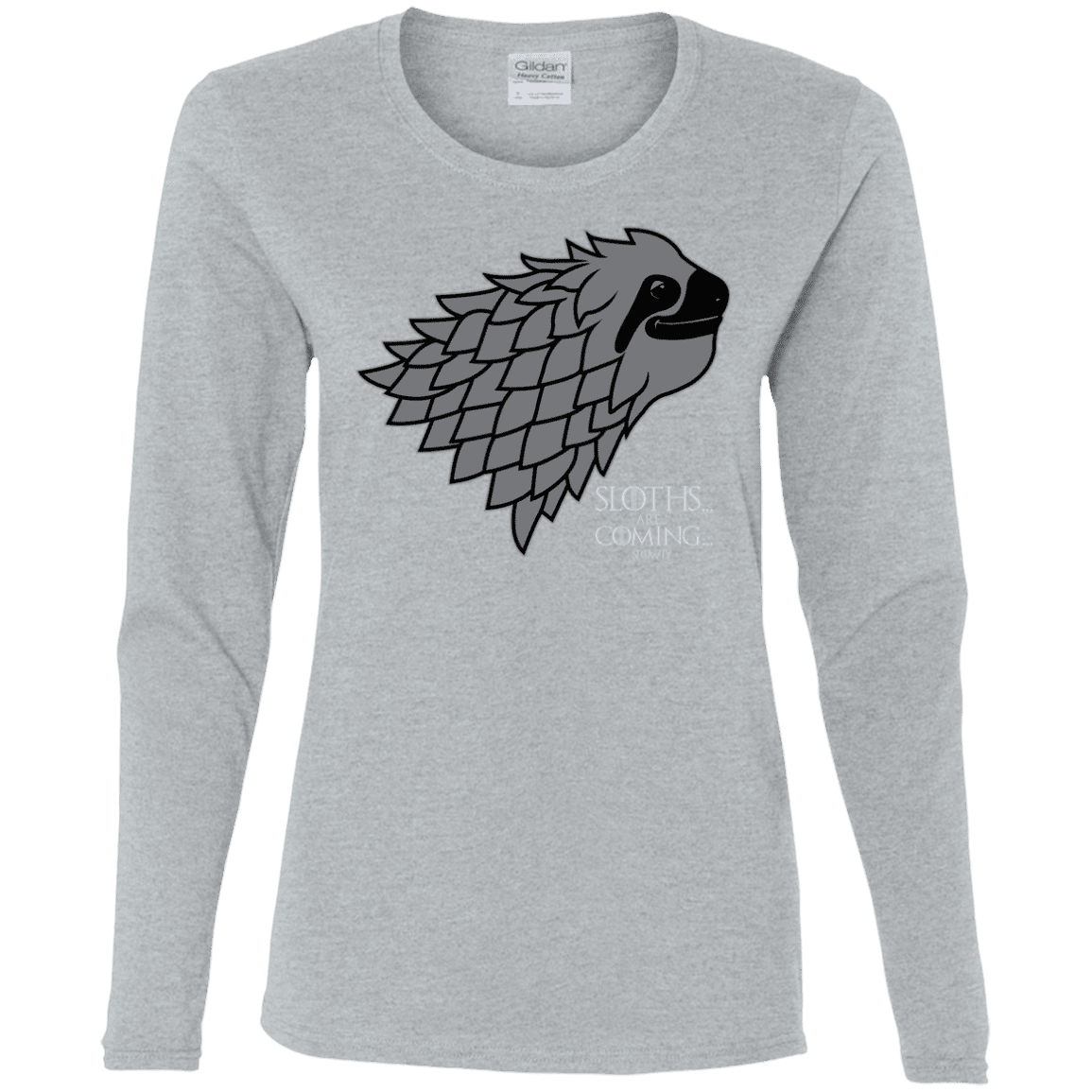T-Shirts Sport Grey / S Sloths.. are.. co.. Women's Long Sleeve T-Shirt