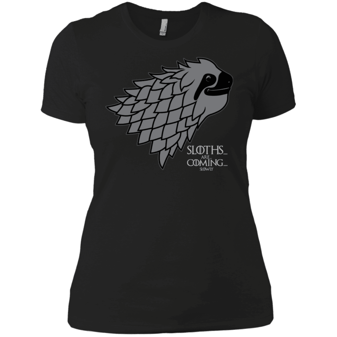 T-Shirts Black / X-Small Sloths.. are.. co.. Women's Premium T-Shirt