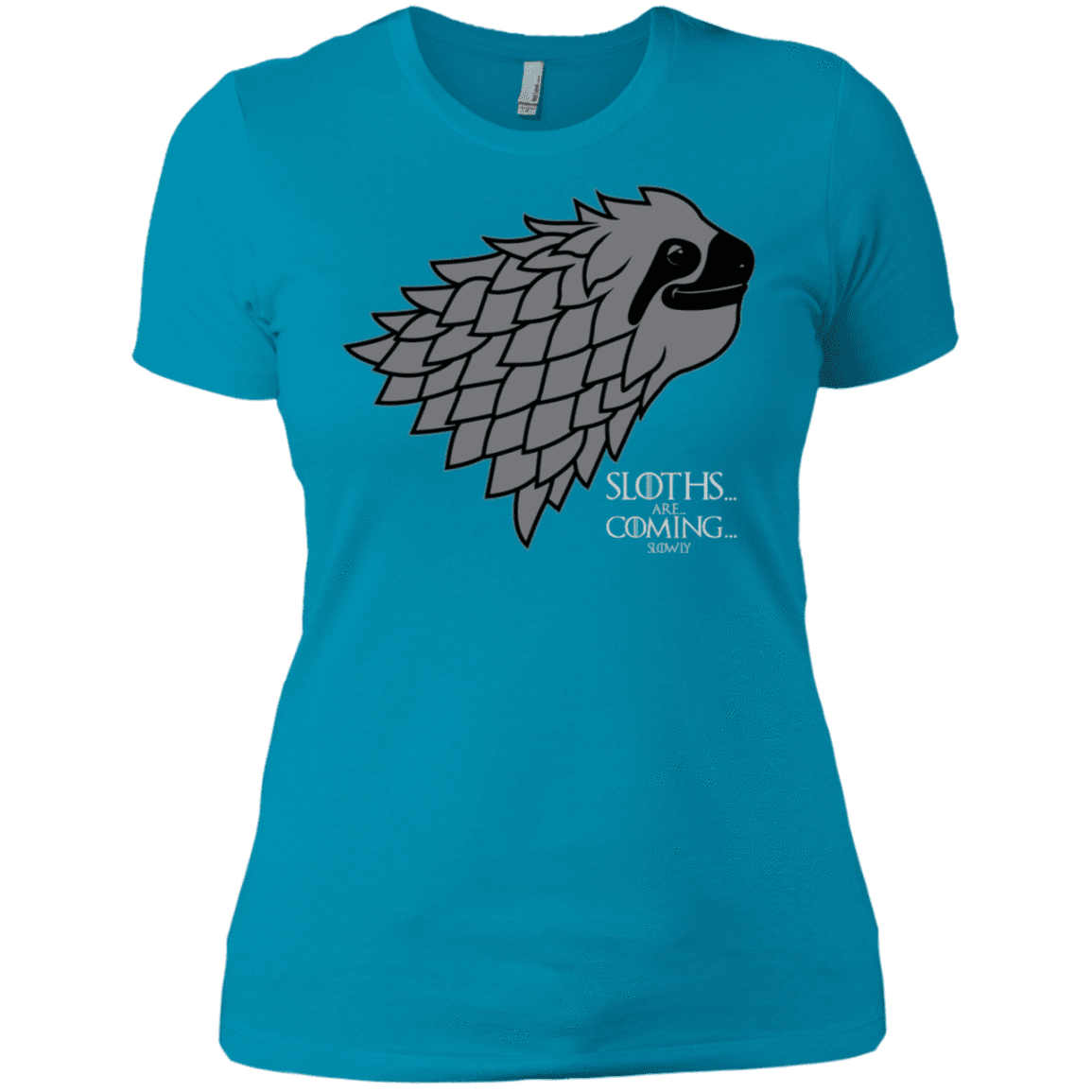 T-Shirts Turquoise / X-Small Sloths.. are.. co.. Women's Premium T-Shirt