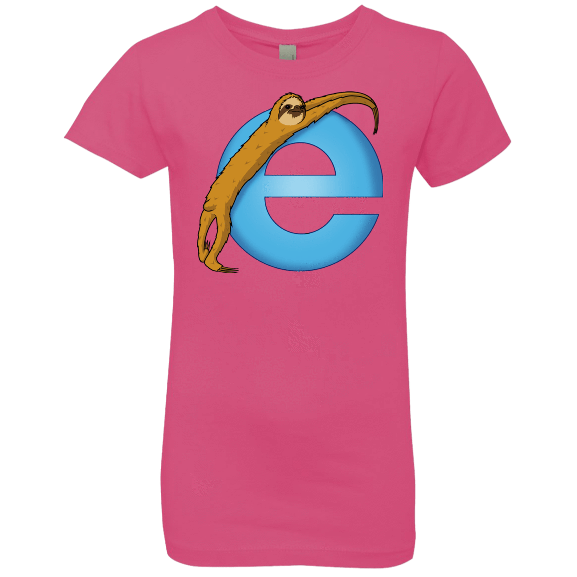 T-Shirts Hot Pink / YXS Slownet Girls Premium T-Shirt