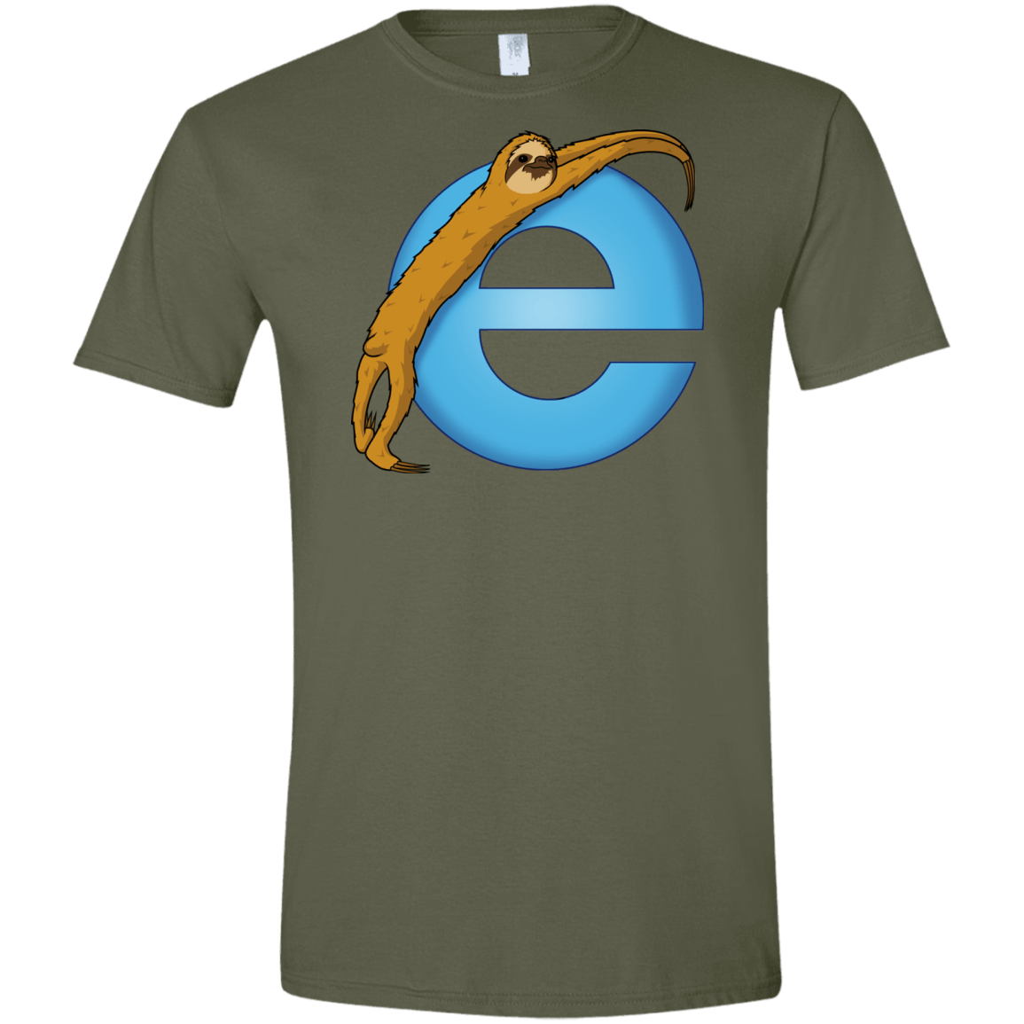 Slownet Men's Semi-Fitted Softstyle