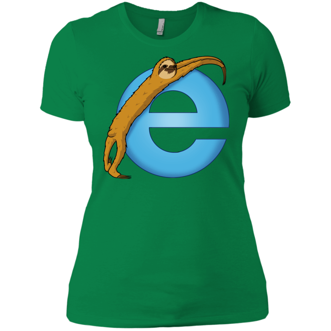 T-Shirts Kelly Green / X-Small Slownet Women's Premium T-Shirt