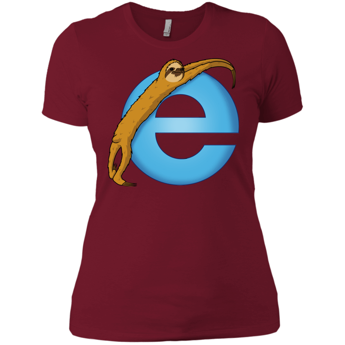 T-Shirts Scarlet / X-Small Slownet Women's Premium T-Shirt