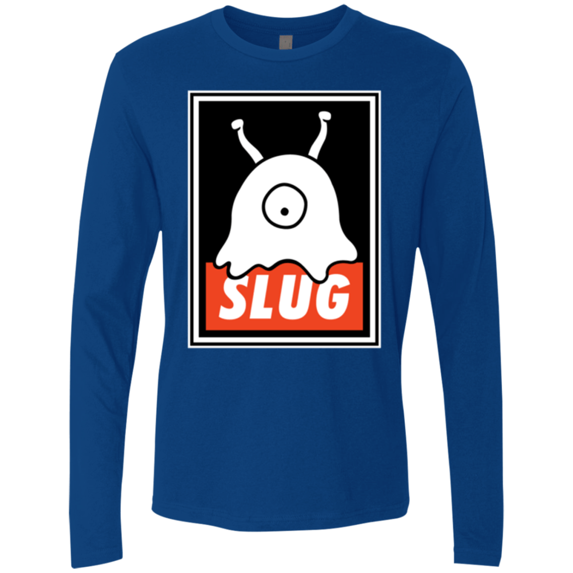 T-Shirts Royal / Small Slug Men's Premium Long Sleeve