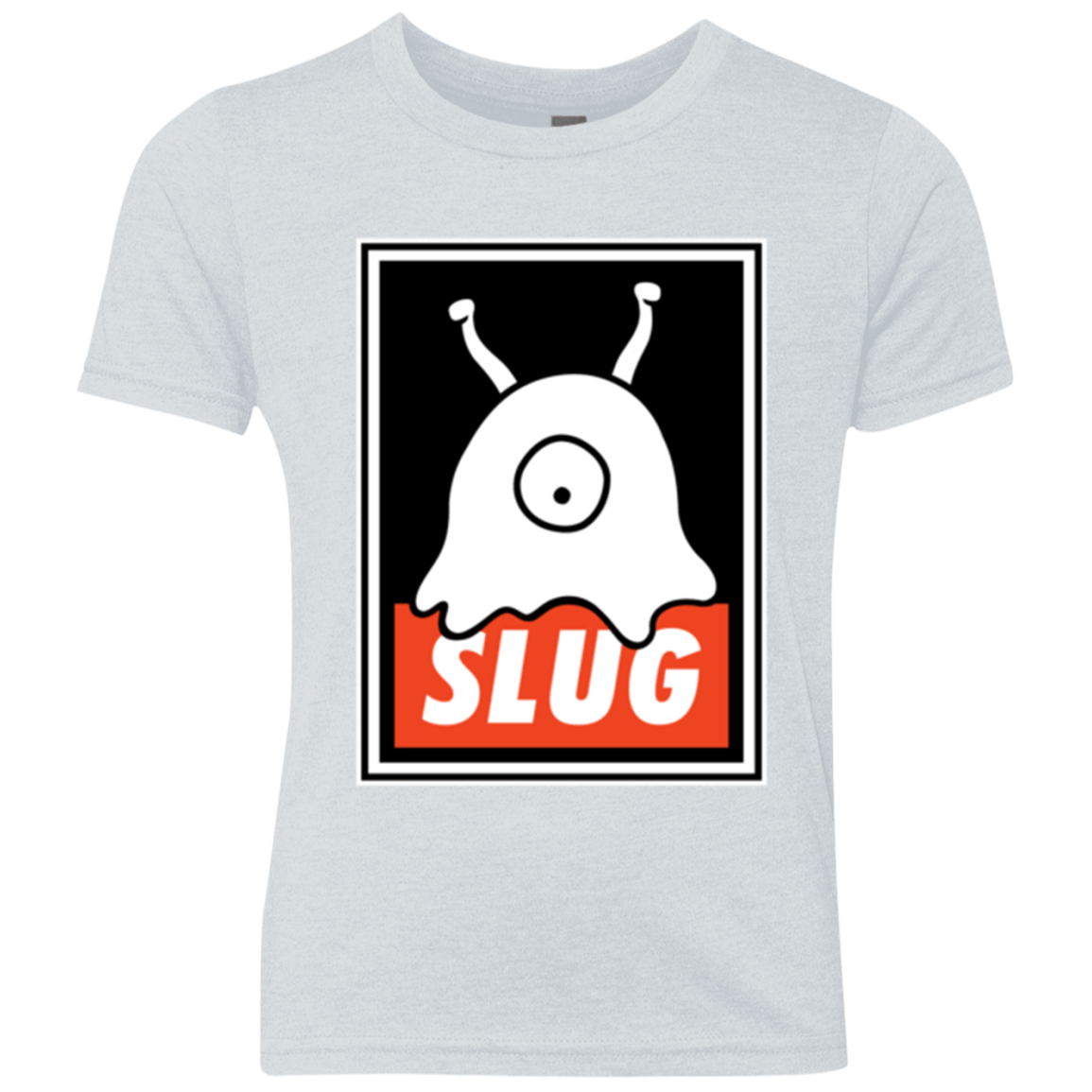 T-Shirts Heather White / YXS Slug Youth Triblend T-Shirt