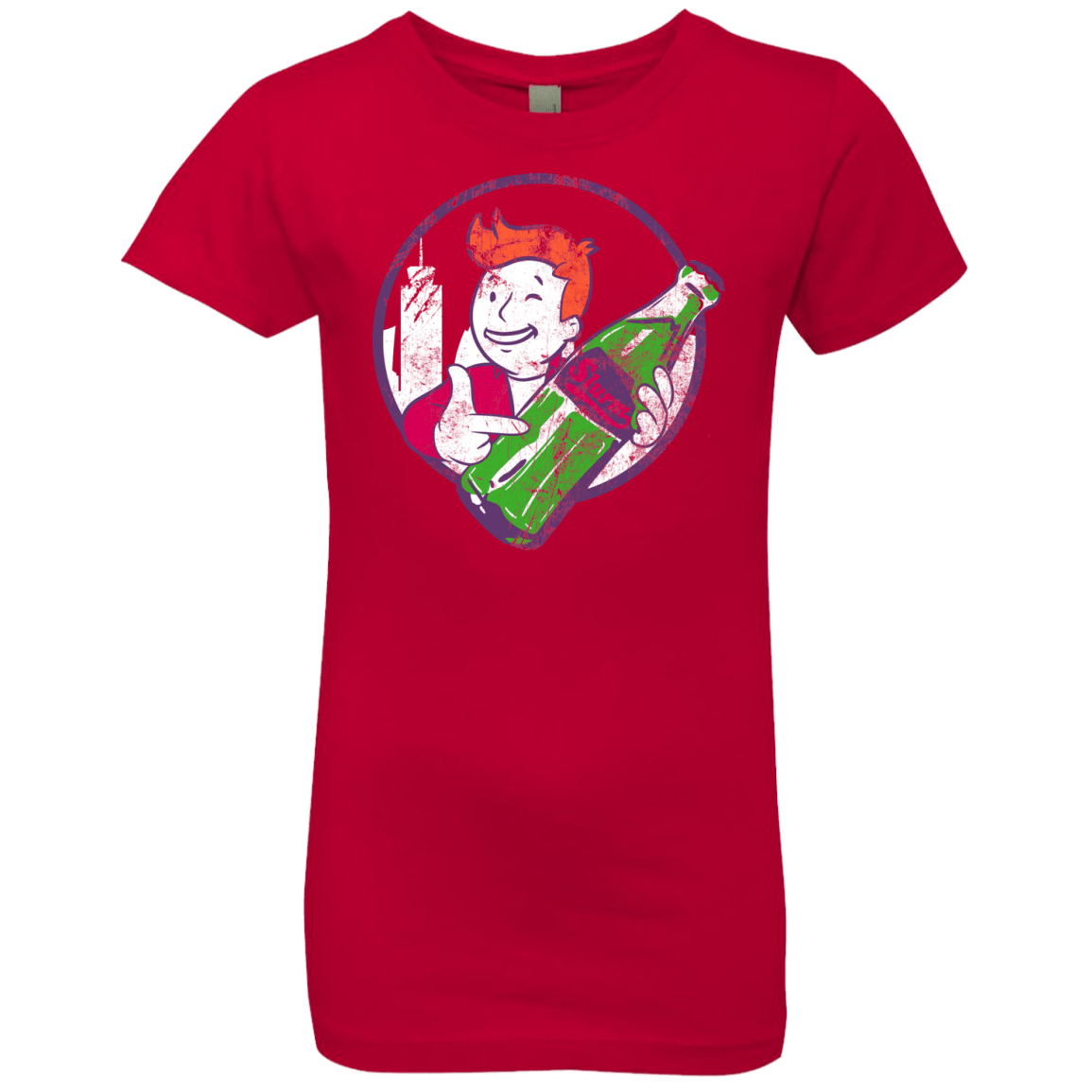 T-Shirts Red / YXS Slurm Cola Girls Premium T-Shirt