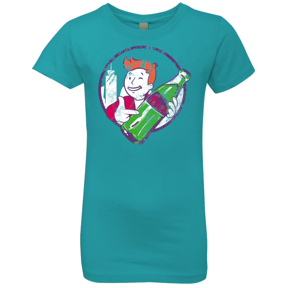 T-Shirts Tahiti Blue / YXS Slurm Cola Girls Premium T-Shirt