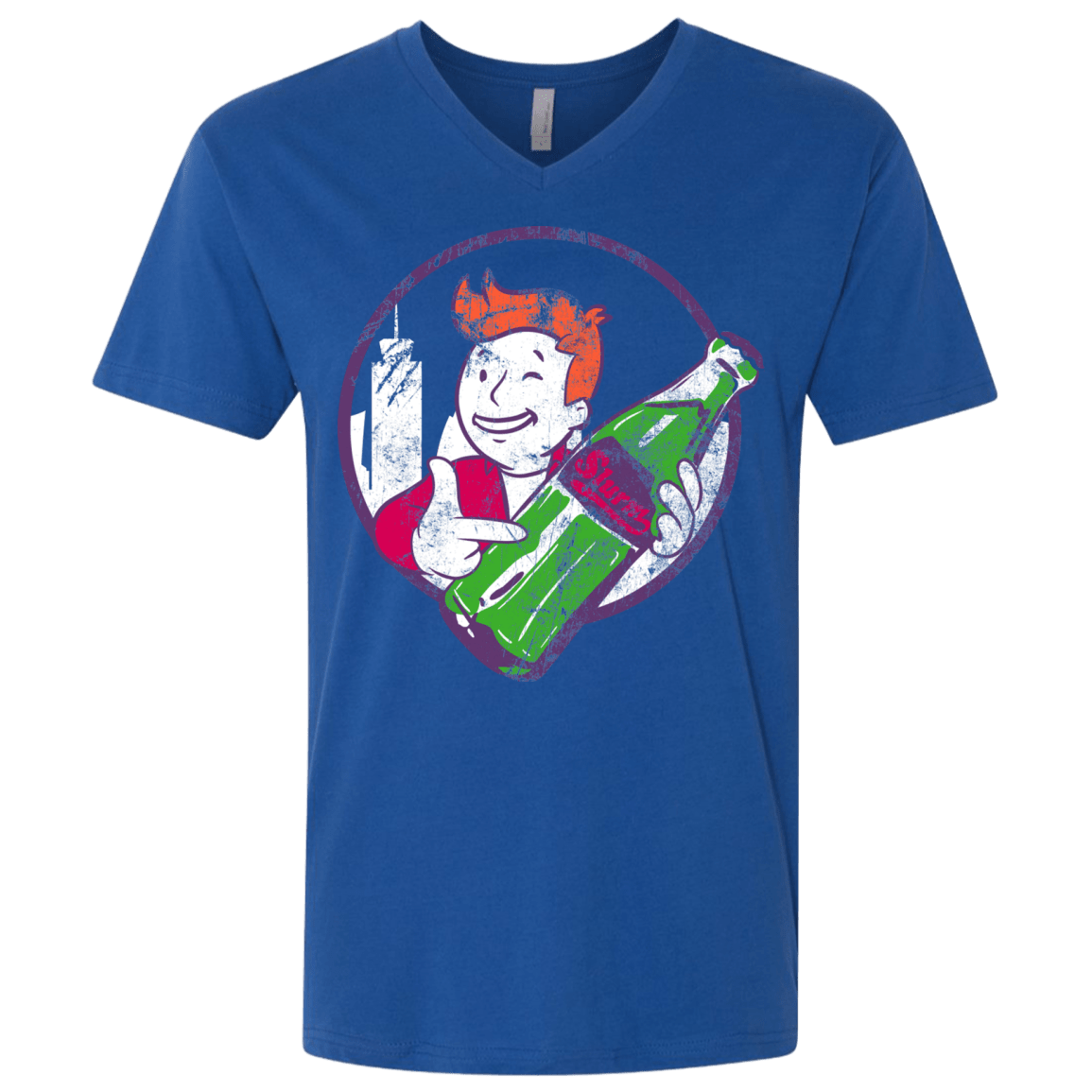 T-Shirts Royal / X-Small Slurm Cola Men's Premium V-Neck