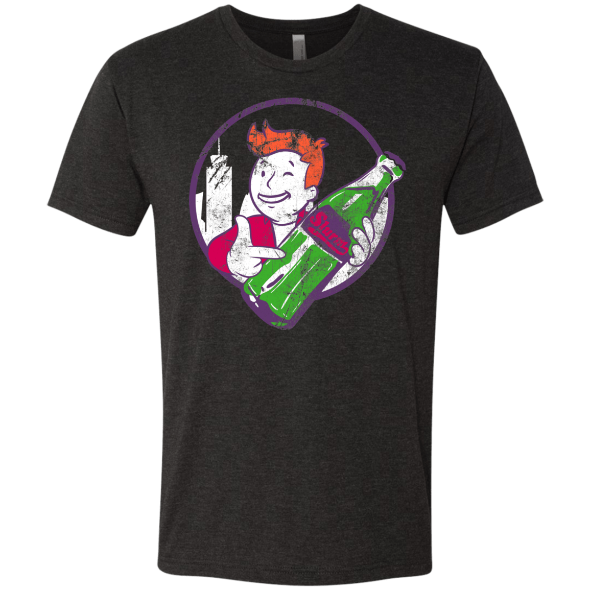 T-Shirts Vintage Black / Small Slurm Cola Men's Triblend T-Shirt