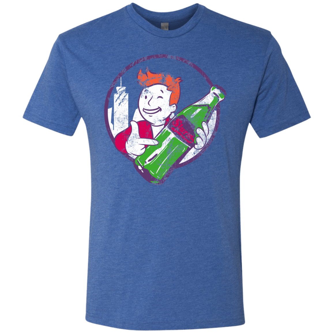 T-Shirts Vintage Royal / Small Slurm Cola Men's Triblend T-Shirt