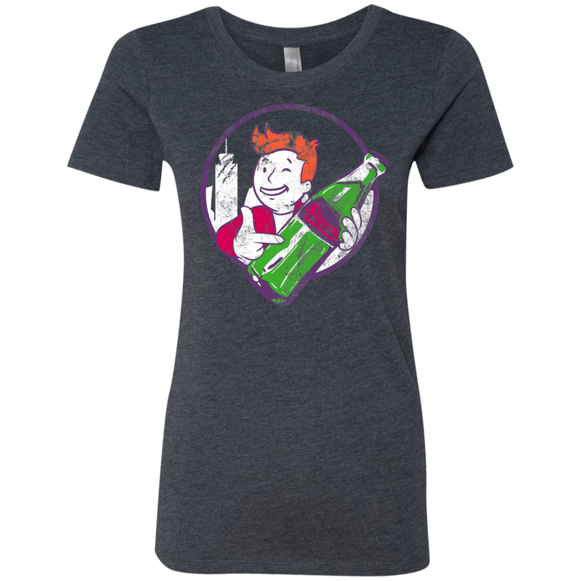 T-Shirts Vintage Navy / Small Slurm Cola Women's Triblend T-Shirt