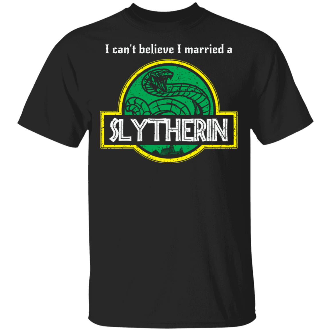 T-Shirts Black / YXS Slytherin Youth T-Shirt