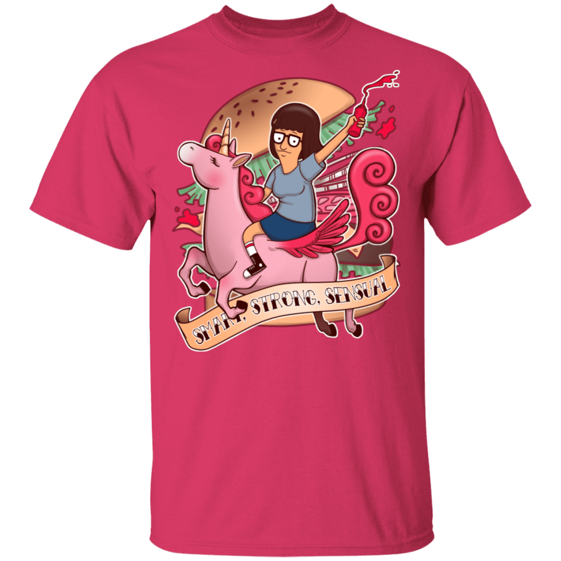 T-Shirts Heliconia / S Smart Strong Sensual T-Shirt