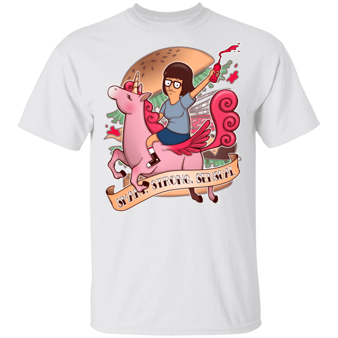 T-Shirts White / S Smart Strong Sensual T-Shirt