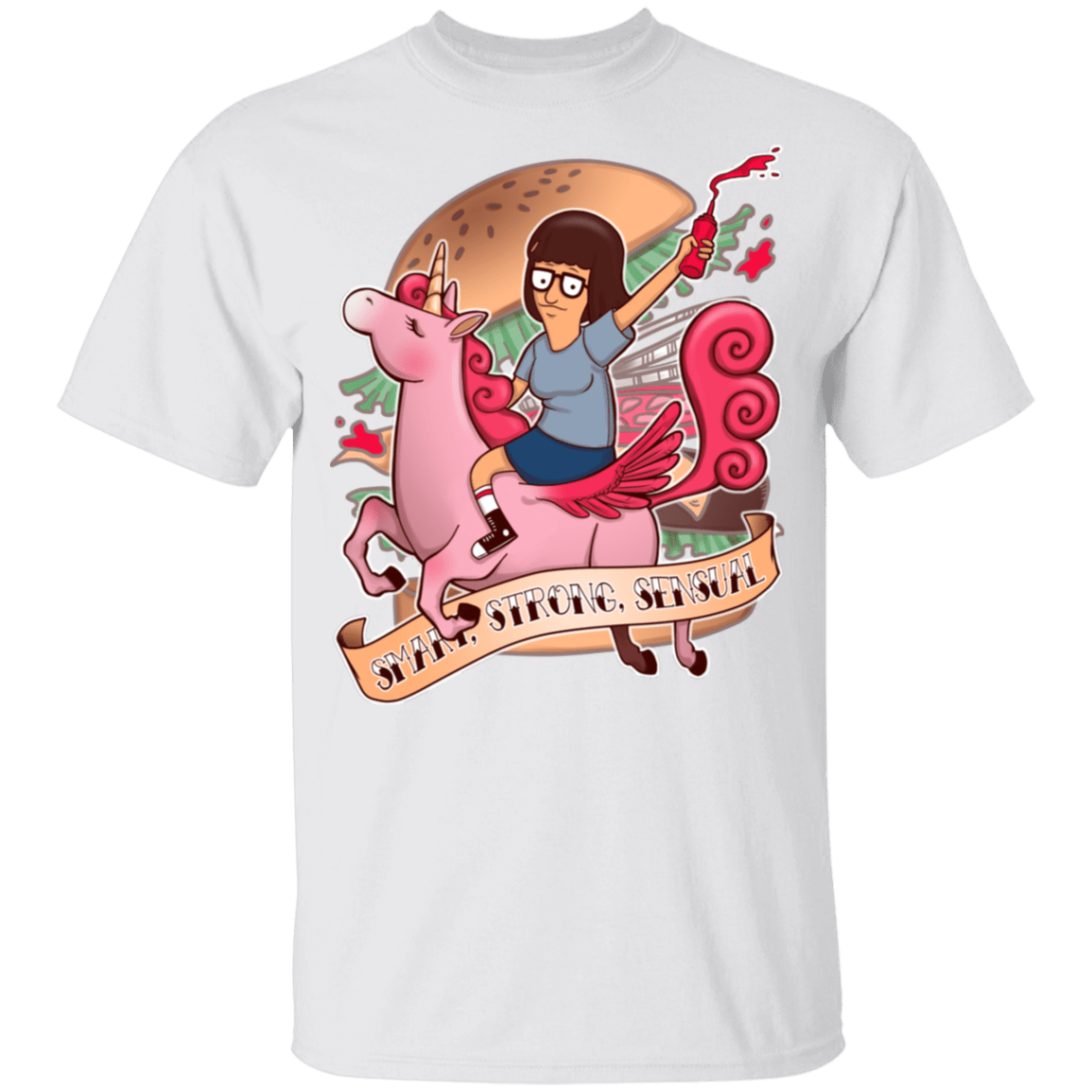 T-Shirts White / YXS Smart Strong Sensual Youth T-Shirt